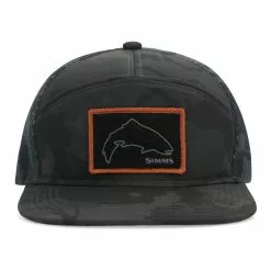 Simms 7-Panel Tech Trucker Cap Kappe -Simms Verkaufsshop 533259 simms 7 panel tech trucker cap regiment camo carbon kappe