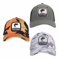 Simms Bass Patch Trucker Kappe